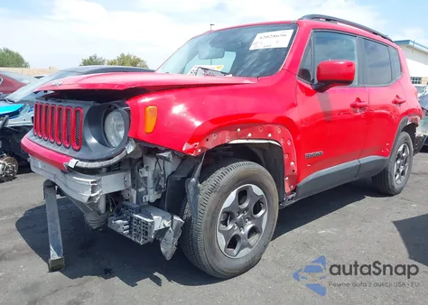 2017 Jeep Renegade Latitude 4X4 из США, поврежденный, VIN ZACCJBBH6HPF29631